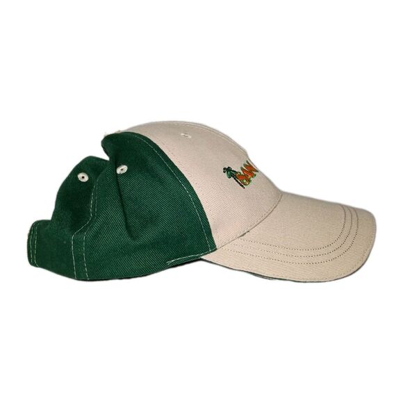 Rare San Diego Tan Adjustable Hat Beige Baseball Cap Green Palm Trees Khaki - Picture 5 of 16